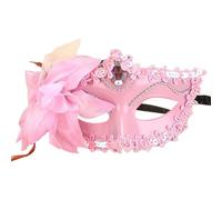 Generisch Masque de bal masqué, unisexe, classique, mascarade, carnaval, fête à thème, masque pour les yeux en dentelle, élégant demi-masque de ballet, masque de visage, masque en dentelle pour couple