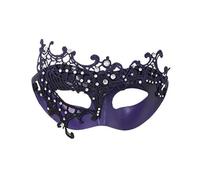 Generisch Masque de bal masqué, unisexe, classique, mascarade, carnaval, fête à thème, masque pour les yeux en dentelle, élégant demi-masque de ballet, masque de visage, masque en dentelle pour couple