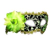 Generisch Masque vénitien unisexe classique avec plume vintage pour bal de fin d'année, carnaval, fête, cosplay, Halloween, Noël, mascarade