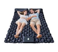 Generisch Matelas de couchage double gonflable, léger et compact pour tente, trekking, randonnée, , camping, randonnée, couple, aventure, plage, festival, voyages sur route