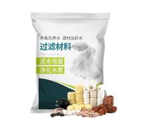 Generisch Médium filtrant pour aquarium | 500 g de rechange durable - Pour eau salée, bureau à domicile, étang, extérieur, corails, poissons de combat, tortues et