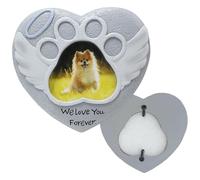 Generisch Mémorial pour la perte de chien, pierre commémorative pour chien | Love Heart Memorial pour la perte du chien - Rappel de résine, marqueur de tombe pour le jardin en plein air