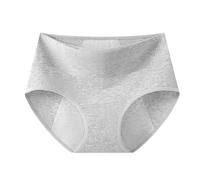 Generisch Menstruationshöschen für Damen, 4-lagig, auslaufsicher, Menstruationshöschen, Menstruations-Bi-Höschen, Schwarze Menstruationshöschen, leichte Blutung, für Mädchen und Herren (Dark Gray, M)