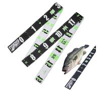 Generisch Mètre ruban de pêche - 160 cm - Étanche - Pliable - Accessoire de | Yacht Règle de mesure de poisson pour pêcheur eau salée Yacht Deck établi Coffre réfrigérant