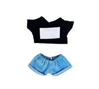 Generisch Meubles de maison de poupée Sélection exquise de vêtements de poupée qui brillent de l'innocence enfantine, ajoutant du charme aux poupées pour des moments joyeux ! Vêtements de poupée de 43