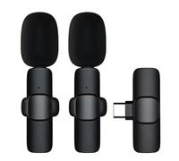 Generisch Microphone sans fil, microphone stable sans fil, émetteur vocal portable antistatique pour musique en plein air, vlog, réunion, studio, scène, lieu de travail