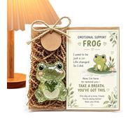 Generisch Mini animaux en verre mignons avec une carte de courage