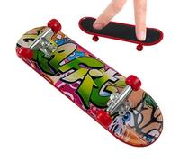 Generisch Mini Finger Skating Board Set de petits jeux de skateboard pour adolescents et collectionneurs | Jeu de trucs amusants, surprises d'anniversaire, récompenses de salle de classe, écriture