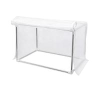 Generisch Mini serre - Acier inoxydable + PVC, 60 x 30 x 30 cm, tente de , design portable transparent, table intérieure, balcon, jardin, terrasse, hiver, utilisation en croissance