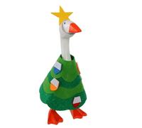 Generisch Mini tenue d'animal, 18 cm, décoration de table de Noël, costume d'animal, en velours, léger, décoration pour mannequin, étudiant, enseignant, collègue, maison, cheminée, bureau