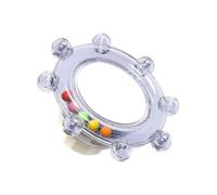 Generisch Miroir de cage à oiseaux - Jouet interactif rotatif - Miroir de cage pour jouer - Interaction sociale - Lovebird, perruche