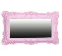 Generisch Miroir mural intemporel baroque miroir rose 96 x 57 cm antique baroque chic Renaissance jeunesse style rétro design avec ornements de luxe PRUNKOLL 75SP