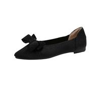 Generisch Mocassins en maille pour femme - Chaussures plates avec nœud papillon - Respirantes - Bout pointu - Chaussures en maille - Chaussures d'été - Chaussures de loisirs - Ballets pour mariage et