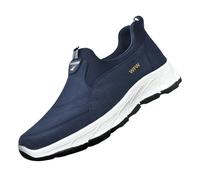 Generisch Mocassins pour homme - Tendance - Respirantes - Chaussures de sport confortables - Couleur unie - Semelle souple - Amortissement - Chaussures de jogging - Chaussures de course à pied