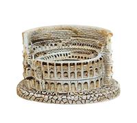 Generisch Modèle de construction romaine | Décoration de bureau historique et réaliste - Petites figures d'architecture romaine, pour la maison, la chambre à coucher, le salon, le bureau, les adultes