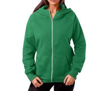 Generisch Mon compte Mes commandes - Pull à capuche avec fermeture éclair, sweat-shirt, poche d'automne, vêtements d'hiver, pull à capuche court pour femme, GN1., L