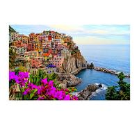 Generisch Motif de paysage éducatif de 500 pièces, 508 Cinque Terre | Jouet éducatif pour puzzle, cadeau pour améliorer l'intelligence