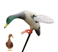 Generisch Motion Appât de canard flexible Duck Decoy Spin Wing Télécommande de mouvement à piles pour la chasse au canard Installation sans effort