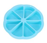 Generisch Moule à pizza en silicone à 8 compartiments | Moule à mousse domestique pour boulangers débutants hommes fête vacances réunions soirée famille maison appartement