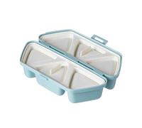 Generisch Moule à riz | 6 cavités antiadhésives pour la fabrication et le stockage | Moule à riz et à sushi japonais - Pour la préparation de repas à la maison, au bureau, à l'école, en voyage, en