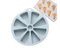 Generisch Moule de cuisson en silicone - 8 compartiments - Anti-adhésif - Pour la préparation de pâtisseries, pudding, de maïs, pop-corn, pommes de terre, four, cuisine, petit-déjeuner et