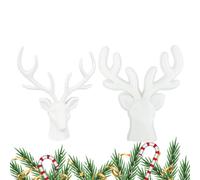 Generisch Moule en résine de tête de cerf - Moule en silicone - Moule en résine époxy - Forme de tête de cerf - Support pour bijoux - Présentoir à bijoux - Moules en résine époxy pour fondant, bonbons
