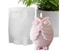 Generisch Moule en silicone en forme de chouette 3D, réutilisable