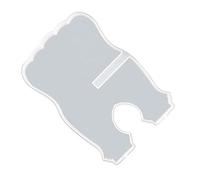 Generisch Moule en silicone pour support de livre - Moule en résine époxy - Pour décoration de bureau, présentation, prière, bricolage, bricolage, décoration festive