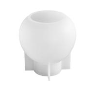 Generisch Moule en Silicone pour vases - Moule en plâtre de résine de Ciment - Moule pour Grasses et Porte-stylos - DIY antiadhésif et réutilisable (7,7 x 7,9 cm)