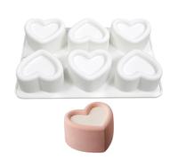 Generisch Moules de cuisson en silicone pour la pâtisserie, fournitures de bricolage et ustensiles de cuisine, moules à dessert mignons, pour les fêtes, les vacances, la pâtisserie, les, les