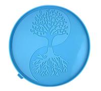 Generisch Moules en résine d'arbre de vie - Moule en silicone - Moules en résine époxy - Moules réutilisables pour les suspensions murales et les projets artistiques - Moules en résine pour la