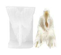 Generisch Moules en silicone 3D DIY pour bougie parfumée, moule à savon en résine moulée en résine de style Halloween moule durable 3D moule en résine époxy moule pour glaçons, pudding