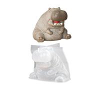 Generisch Moules en silicone - Outil de modélisation 3D fait à la main - Moule pour résine - Pour gâteaux, pâtisseries, savon, ours en caoutchouc, cupcakes, bonbons, peluche
