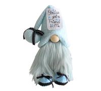 Generisch Nains de Noël amusants sans visage en peluche pour les fêtes | Le nain de Noël doux fait à la main apporte chance et atmosphère chaleureuse à la chambre d'enfant ou à la table