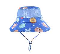Generisch Net hat Fille Motif Soleil Respirant Casquette de Baseball Casquette Queue de Cheval Femme, bleu, taille unique