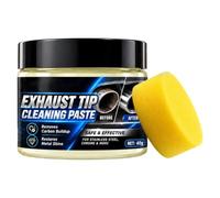 Generisch Nettoyant pour pot d'échappement, 40 g, pâte de restauration | Décapant de suie d'échappement pour atelier, garage, maison, SUV, berline et entretien saisonnier