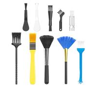 Generisch Nettoyeur pour ordinateur portable - Nettoyage d'écran d'ordinateur - 10 outils de nettoyage portatifs - À utiliser avec Duster et dissolvant pour claviers, consoles, tapis de souris