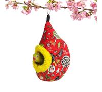 Generisch Niche d'hiver pour oiseaux, 60 g, plus légère, favorise la relaxation de l'instinct de nidification, espace de repos doux et | Arcade de jeu pour perruches, coin d'oiseaux, enclos