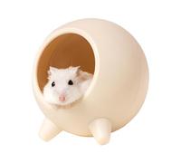 Generisch Niche pour hamster - Lit pour petits animaux - Nid de couchage pour hamster - Maison d'hiver - Petite maison pour lapins nains, hérissons, dragons barbus