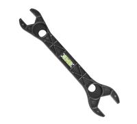 Generisch Niveau à bulle, pince à tuyau multifonction en aluminium | Outil sanitaire de robinet à la maison pour cuvette de toilette, lavabo, salle de bain, cuisine et sanitaire