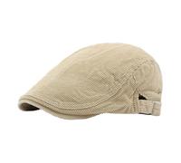 Generisch Nouvelle casquette de langue pour hommes en automne et en hiver, casquette de peintre rétro britannique, casquette avant décontractée, avant et arrière peuvent être gardés avec une casquette