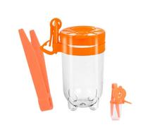 Generisch Observateur de mouches avec couvercle - Observation claire sans | Pour enfants, filles, intérieur, extérieur, maison, jardin, randonnée, camping, pour filles, salle de classe, maison, cour