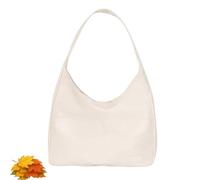 Generisch Ooomay Bag Sac à bandoulière Maya Sac à provisions en cuir décontracté tendance doux pour l'espace, Blanc Milky.