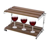 Generisch Organisateur de camping robuste pour le stockage à la maison, la cuisson de l'intérieur - Robuste en plein air pour l'élégance, le camping - Pliable - Organiseur d'affichage