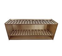 Generisch Organisateur de pinceaux, porte-pinceaux aquarelle, porte-crayons en bois, 67 trous, pour marqueurs, stylos et outils de modélisation, support pour pinceaux à piaintintintinth en bois