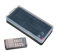 Generisch Organisateur de rangement de piles - 116 compartiments de grande capacité - Étui de rangement de piles ménagers - Pour piles D C AA AAA 9 V - Appareils électriques ménagers en extérieur