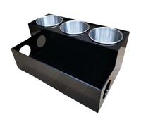 Generisch Organisateur de rangement pour outils de coiffure, pour outils de coiffure - Support pour sèche-cheveux, support pour outils de coiffure en acrylique, rangement de plan de travail de salle