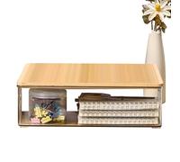 Generisch Organisateur de tiroir en acrylique - Boîtes de rangement transparentes - Organisateurs de réfrigérateur pour cuisine | Boîte de rangement multifonction empilable pour bureau, cabinet