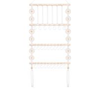 Generisch Organisateur pour cheveux, barrettes à cheveux et serre-cheveux, décoration murale verticale pour chambre de bébé, salle de bain, salon, chambre d'enfant, chambre à coucher