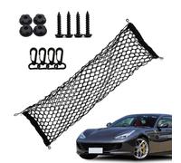 Generisch Organiseur de coffre de voiture - Support vertical extensible avec crochet - Filet à bagages de voiture pour dossier de siège de voiture